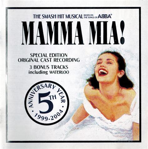 Cast Of Mamma Mia Mamma Mia The Smash Hit Musical Based On Songs Of Abba Cd Album