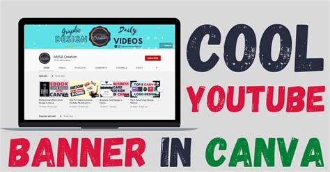 Musa Creation How To Make Cool Youtube Banner In Canva