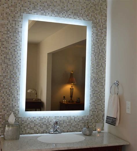 May 16, 2016 · once you have your mirror turned over and measured, cut your wood frame to nest just a little bit inside the borders of your mirror. 35+ Interesting DIY Vanity Mirror Ideas to Consider for ...
