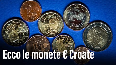 Croazia Adotta Leuro 2023 Monete Euro1 Centesimo 2 5 10 20 50