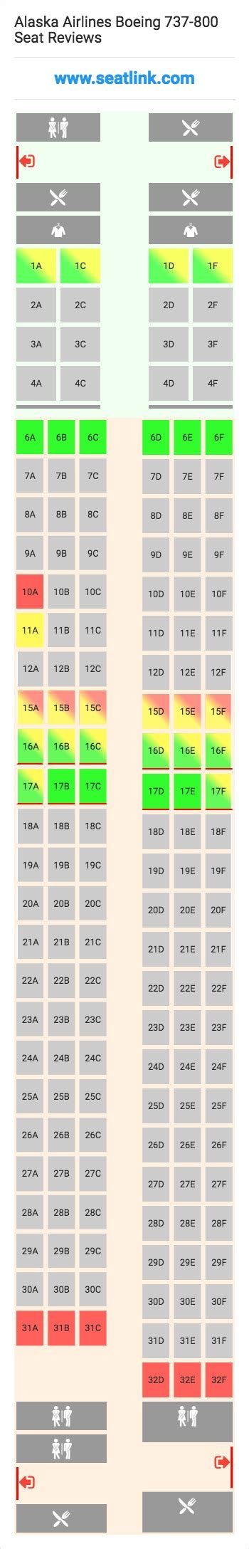 United Boeing 737 700 Seat Map