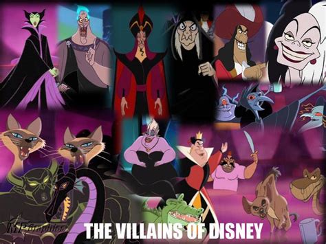 The Villains Of Disney Classics Disney Villains Disney Disney Villains All Disney Movies