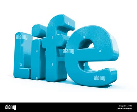 3d Word Life Stock Photo Alamy