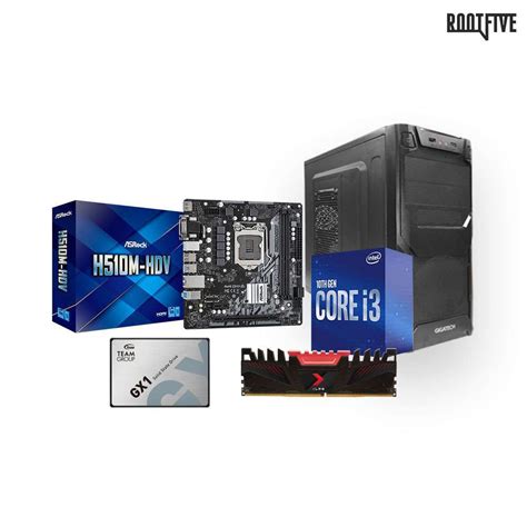 Intel Core I3 10100 10th Gen Budget Pc Build Rootfive