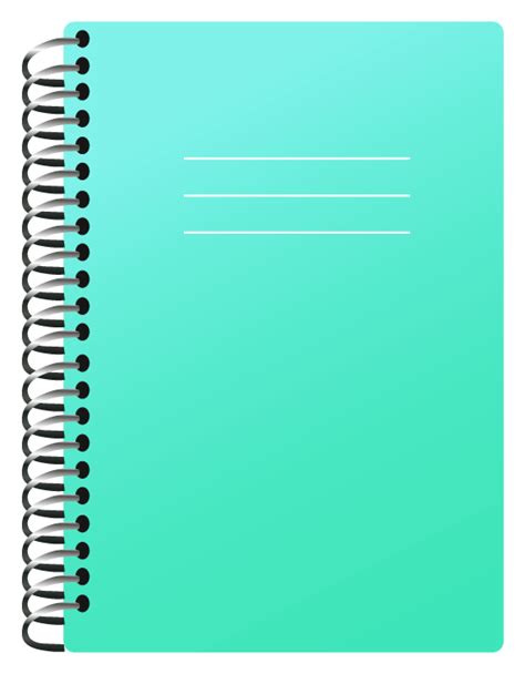 Notebook Png Transparent Image Download Size 548x704px