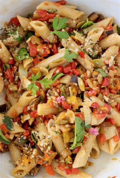 Many types of pasta can be used for pasta salad recipes. Vegan Italian Pasta Salad Recipe • Veggie Society