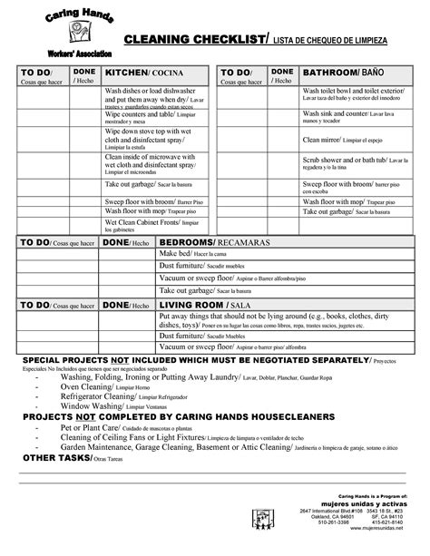 Janitorial Quality Control Plan Template