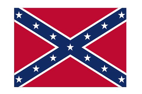 Usa Southern United States Flag Sticker 3x4 5 Pcs