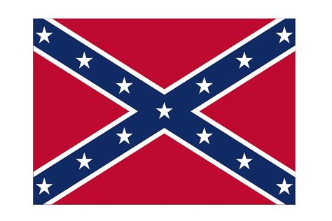Ich sehe sie als symbol, für das recht jeden. USA Südstaaten Flagge - Aufkleber 7 x 10 cm, 5 Stück