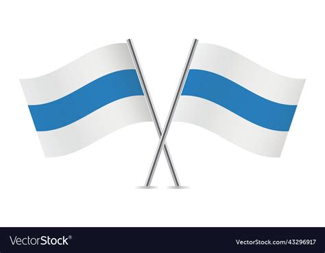 Russian Opposition Flags Royalty Free Vector Image