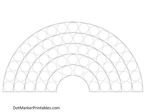 On coloring4all we also suggest printable pages, puzzles, drawing game. 7 Best Images of Rainbow Dot Paint Printables Free ...