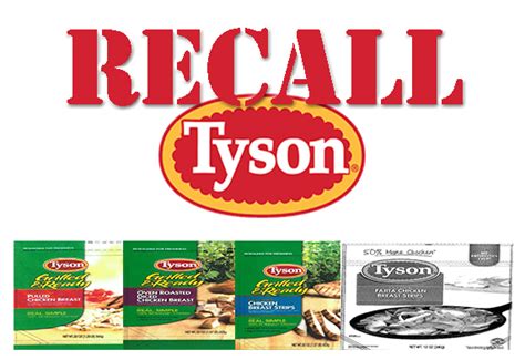 Update 782021 Recall Expanded Tyson Foods Recalls Ready To Eat