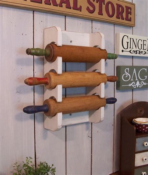 3 Pin Rolling Pin Rack For Your Wooden Rolling Pin Collection Etsy