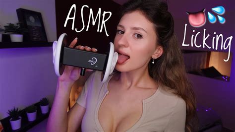 Asmr Ear Licking 👅 Mouth Sounds Kissing Sounds Heartbeat Youtube