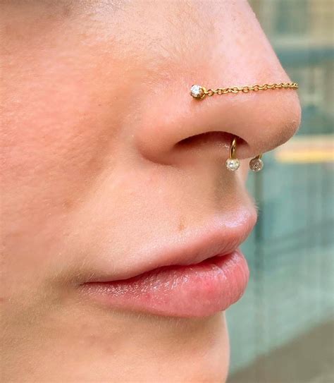 Types Of Nose Piercing Trends Inspiration And Advice Hairstylery
