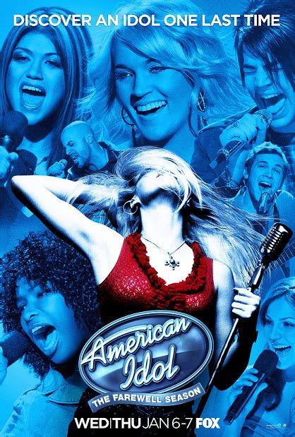 American Idol S Season Poster Takes Us Back Way Back American Idol Celebrities Seasons