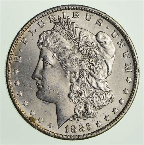 1885 O Morgan United States Silver Dollar 90 Eagle Reverse Early