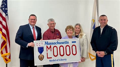 Rmv Unveils New Medal Of Liberty License Plate The Reading Post