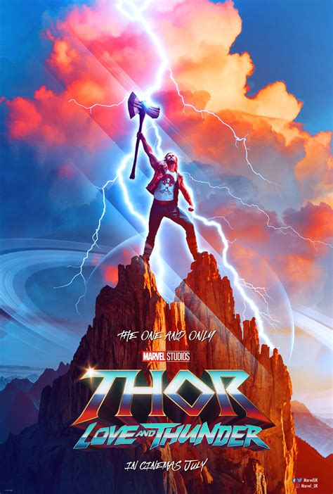 Marvel Studios “thor Love And Thunder” Teaser Trailer And Poster