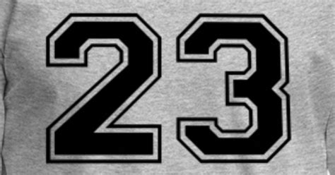 Varsity Number 23 Mens Premium Longsleeve Shirt Spreadshirt