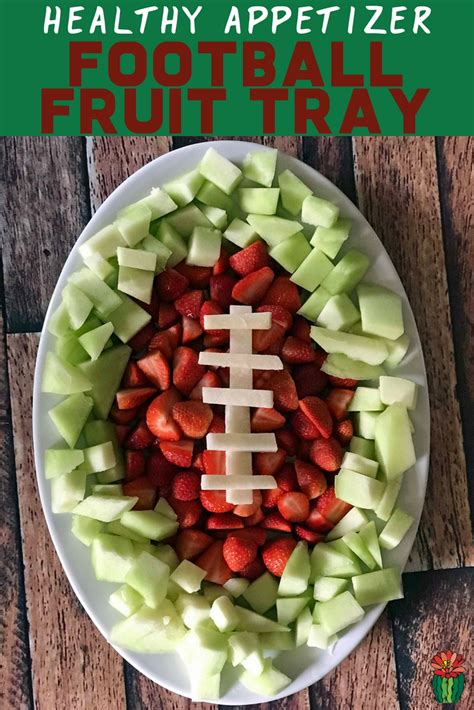Are you ready for the big football game and looking for the best recipes to make for your family to snack on? Football Fruit Tray | Desert Chica