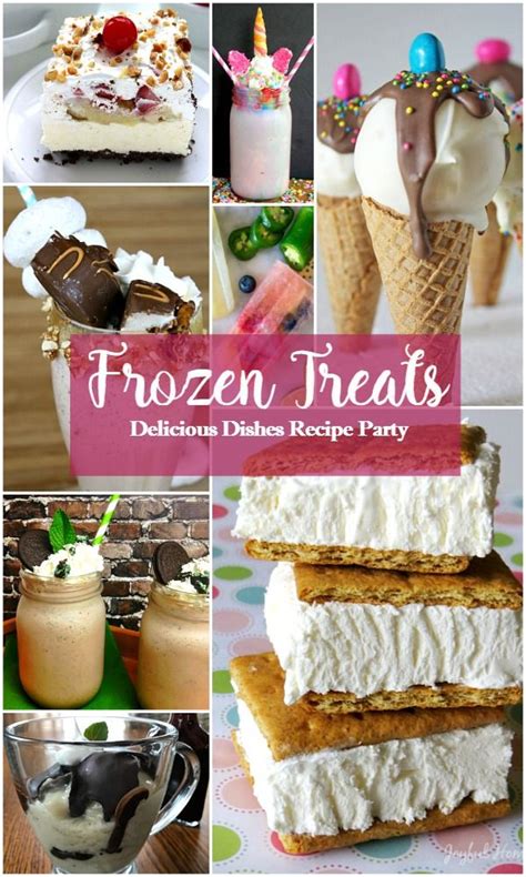 Frozen Treats Delicious Dishes Recipe Party 70 Clever Housewife