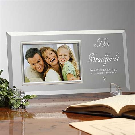 Glass Personalized Picture Frames Reflections Design