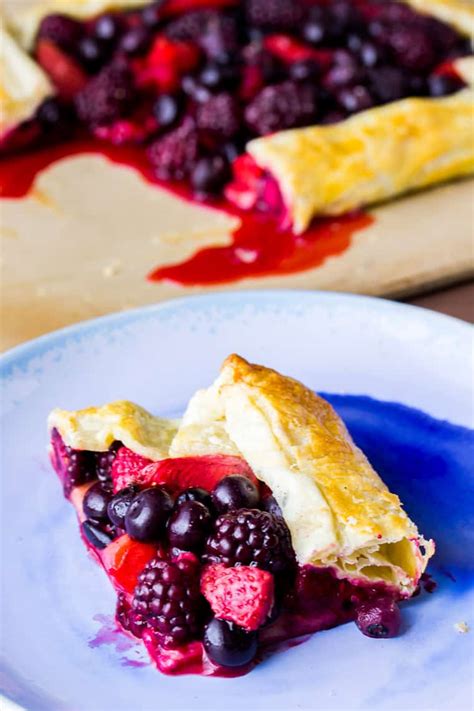 Mixed Berry Puff Pastry Tart Delicious Little Bites