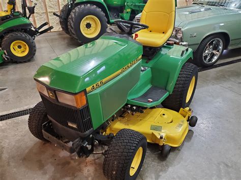 John Deere 455 Diesel Garden Tractor Regreen Equipment