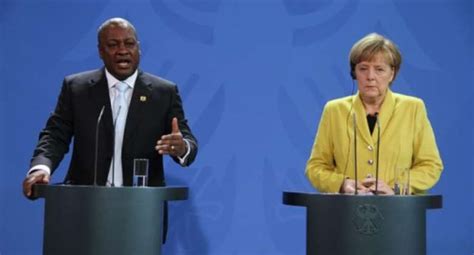 Press Conference By German Chancellor Merkel And President Of The