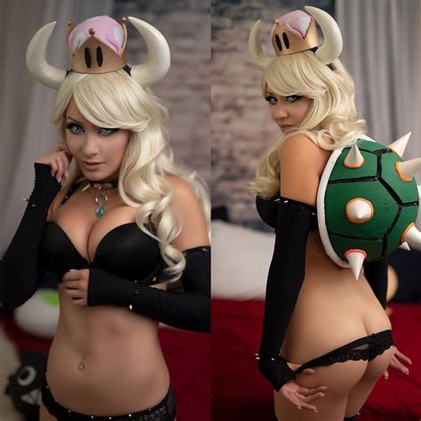 Bowsette Cosplay By Kate Sarkissian R Cosplaygirls