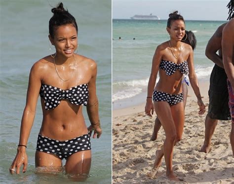 Las Famosas Estrellas Lucen Su Sensualidad En La Playa Con Bikini Spanish China Org Cn