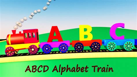 Abcd Alphabets Train Learn A To Z Alphabets With Alphabets Toy Train