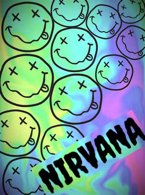 Free Download Trippy Nirvana On We Heart It 500x674 For Your Desktop
