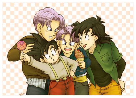 Goten Adult Goten Trunks And Adult Trunks Sonic And Dbz Photo