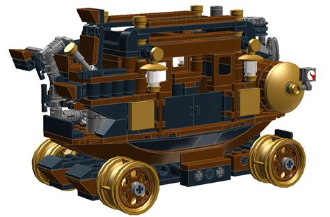 Lego Ideas Steampunk Stagecoaches