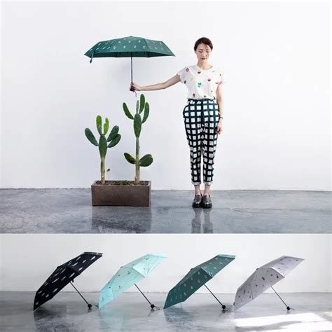 New Arrival Fresh Unique Folding Umbrella Special Sunny And Rainy