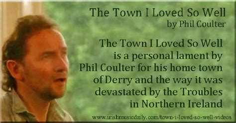 verse 2 g d/f# c g in the early morning. Town I Loved So Well videos - Irish Music Daily