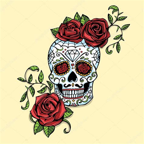 Sugar Skulls And Roses