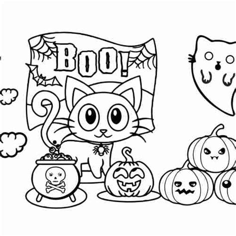 robe année 60 vintage: [37+] Dibujos De Halloween Kawaii Para Colorear