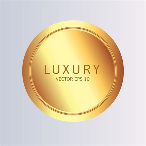 Premium Vector Luxury Premium Golden Badge Labels Collection Vector