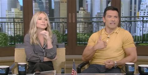 Kelly Ripa Leaks Husband Mark Consuelos Double Life On Live Tv