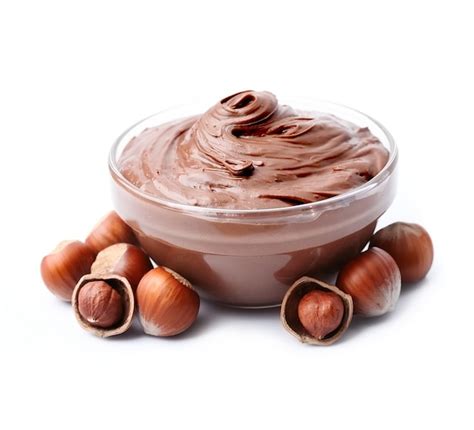 Premium Photo Chocolate And Hazelnuts Spread Isolated
