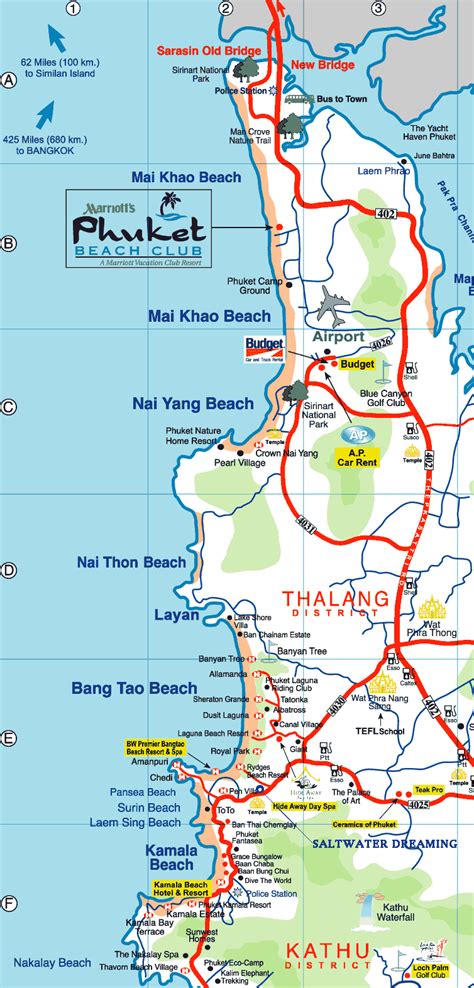 How affordable is it to live in phuket? Map of North Phuket-Nai yang to Kamala Beach Map-Phuket map