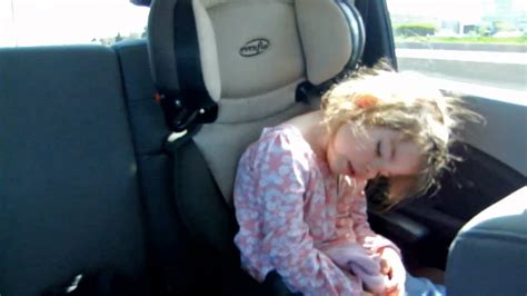Two Funny Heavy Headed Girls Falling Asleep In Car Youtube