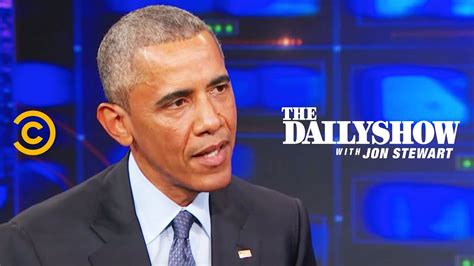 The Daily Show Exclusive Barack Obama Extended Interview Youtube