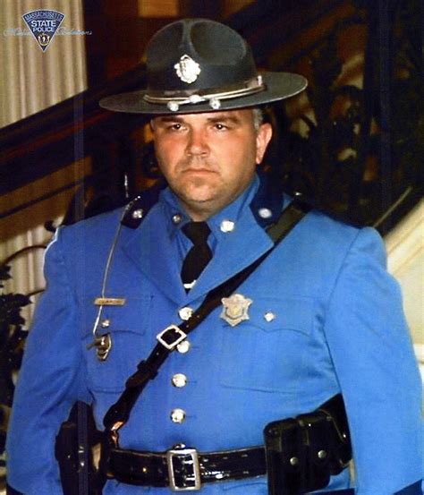 Man charged in trooper’s death removed from courtroom after outburst