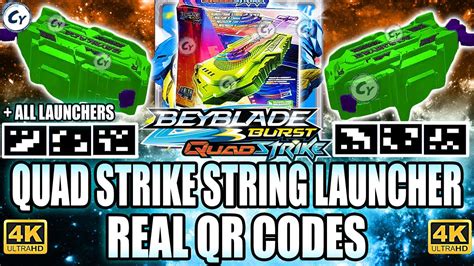 Qr Quad Strike String Launcher Qr Code All Launchers Qr Codes Beyblade