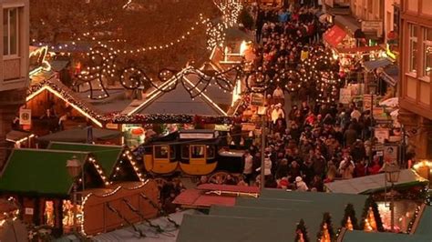 Birminghams 14th Annual Christmas German Market Opens Bbc News