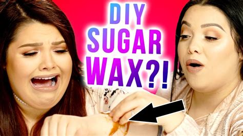 Diy Cringey Sugar Wax Makeup Mythbusters W Karina Garcia And Mayratouchofglam Youtube